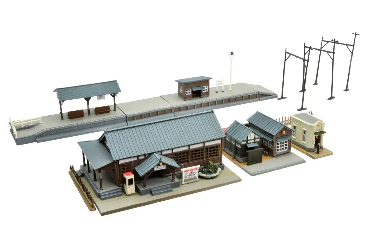Tomytec Building Collection Station Front Set 1R Diorama Supplies 335023