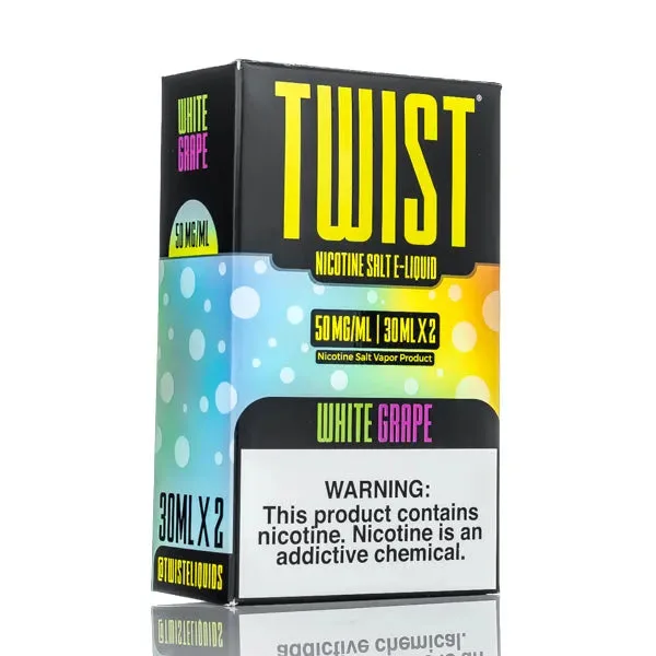 TWST Salt E Liquid – White Grape – 60ml - Image 2