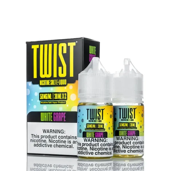 TWST Salt E Liquid – White Grape – 60ml