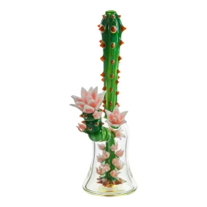 Unparalleled Glass Flower Perc Terrarium - 9in