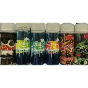 Vape Liquid E Juice XTRA Fresh, Fruity & Sherbet 100ml – All Ranges 0mg 70VG/30PG