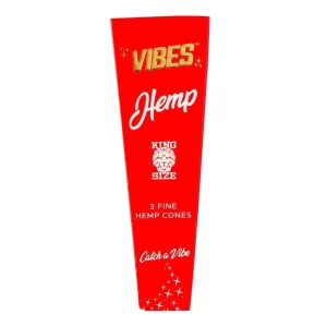 VIBES KING SIZE CONES 1PK-3CT