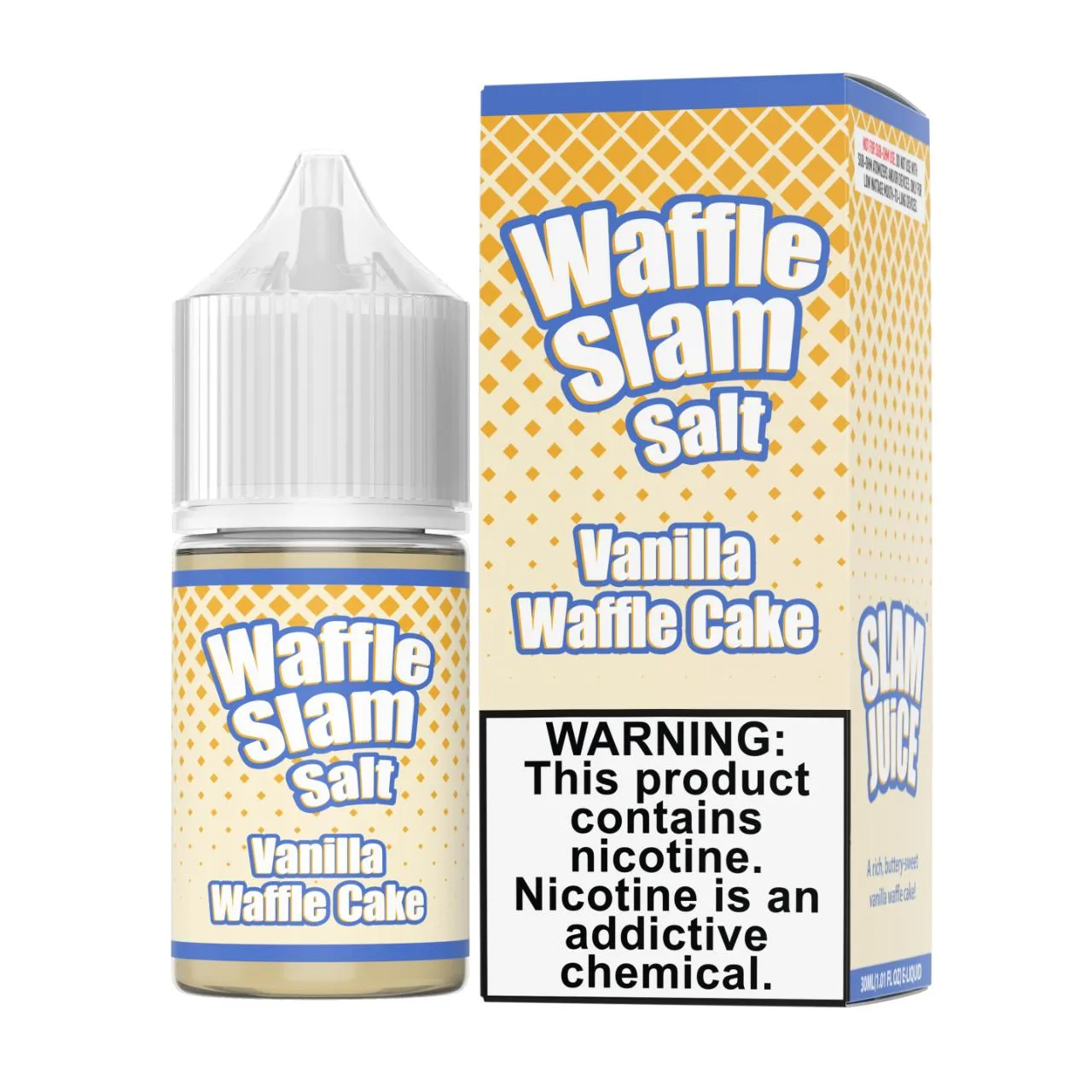 Waffle Slam Vanilla Waffle Cone Salt 30ml E-Juice