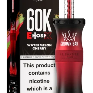Watermelon Cherry Al Fakher Crown Bar E Hose X 60k