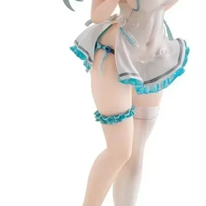 Wave Avian Romance Pink Cheongsam Girl Figure PVC ABS Display